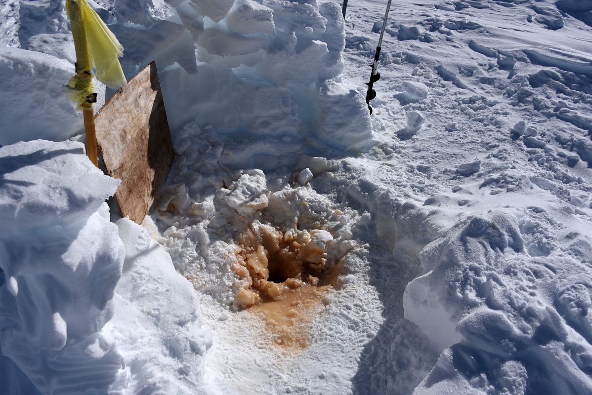 10C The Pee Hole At Mount Vinson High Camp